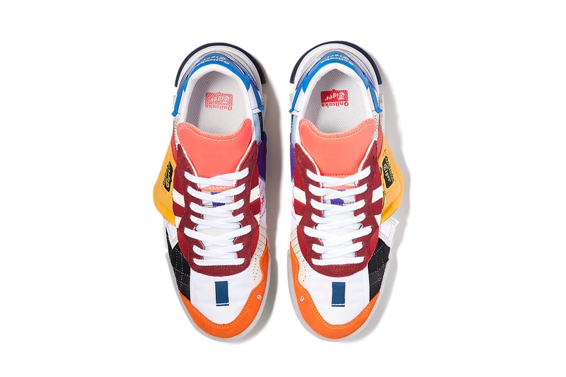 brian kenny onitsuka tiger nyc new york artist collaboration d-trainer boro vintage heritage patchwork
