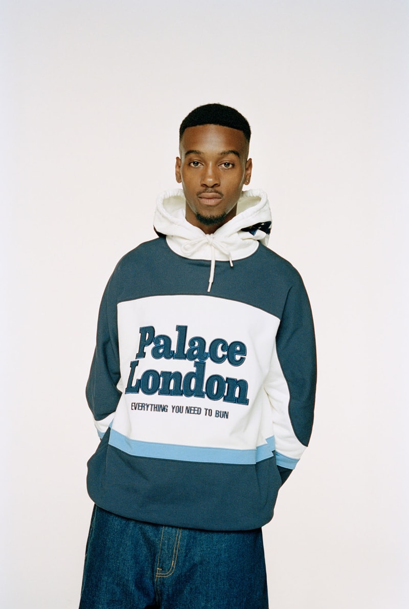 palace skateboard winter lookbook gore-tex outerwear fleece jackets suede bomber knit sweaters release info