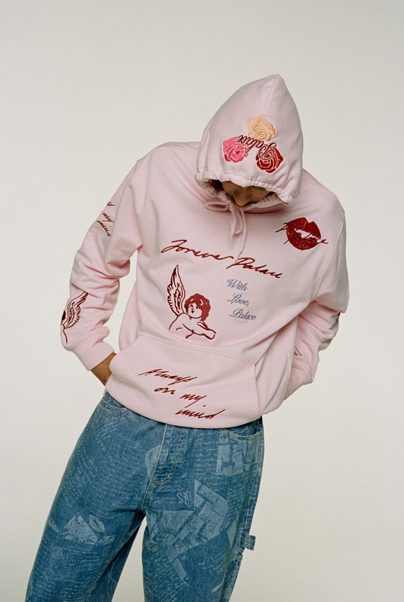 palace skateboard winter lookbook gore-tex outerwear fleece jackets suede bomber knit sweaters release info