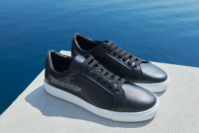 Pangaia Sneaker White Zero-Waste Grape Leather