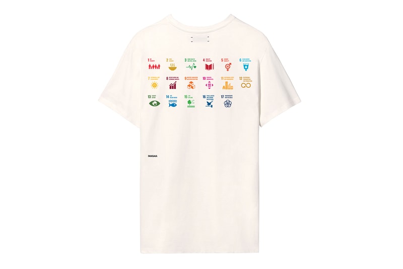 pangaia united nations sustainable development goals un sdgs global hoodies t-shirts collaboration capsule 