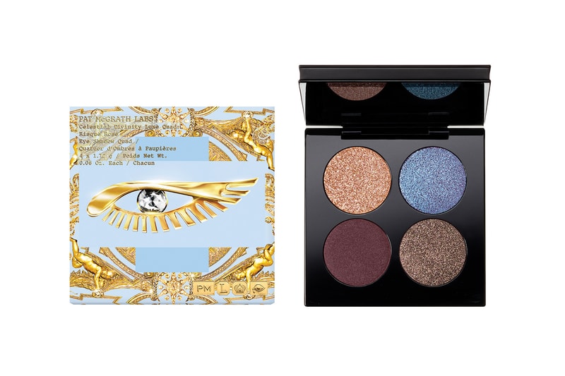 pat mcgrath labs holiday celestial divinity collection mthrshp mega quads mattetrance lipsticks eyeshadow palettes highlighters lip balms