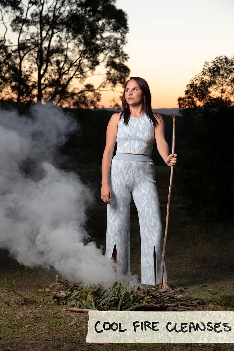 ph5 spring summer 2021 campaign rebirth australia bushfires aboriginal women firesticks alliance wei lin zoe champion