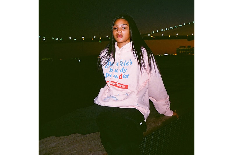 hysteric glamour richardson collaboration pink black t-shirts hoodies fall winter release info 