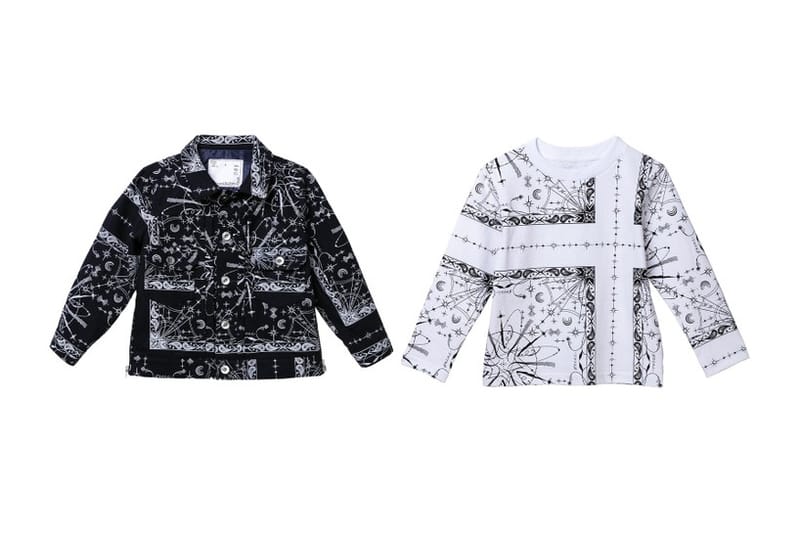 Dr. Woo x sacai Create Bandana Print Designs for Kids
