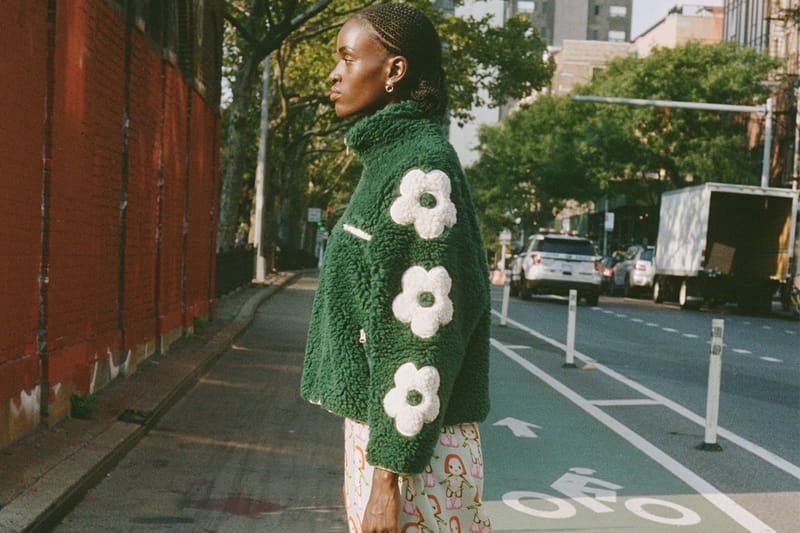 Sandy Liang Teams Up With Sara Rabin for Nostalgic Patterns in SS21 Collection