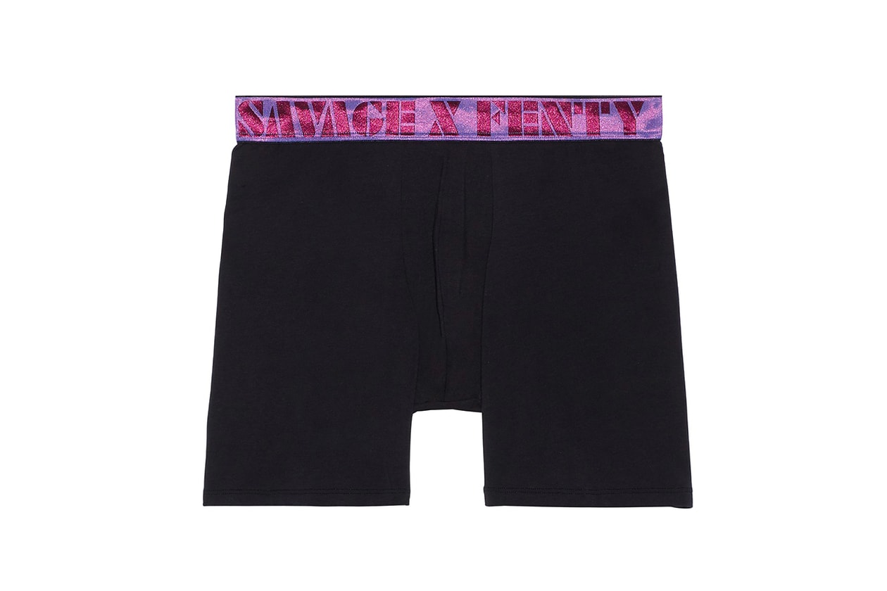 Savage X Cotton Boxers in Black & Multi