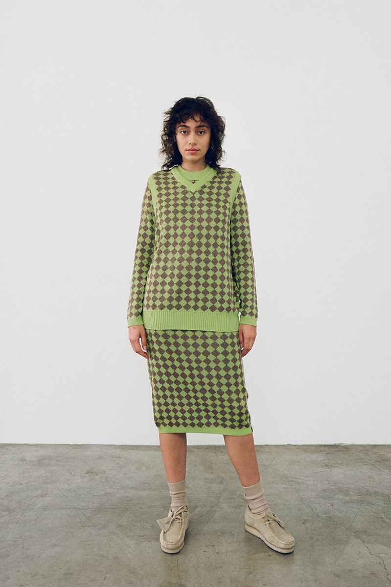 stussy fall womenswear collection lookbook hoodies fleece jackets knit sweaters 