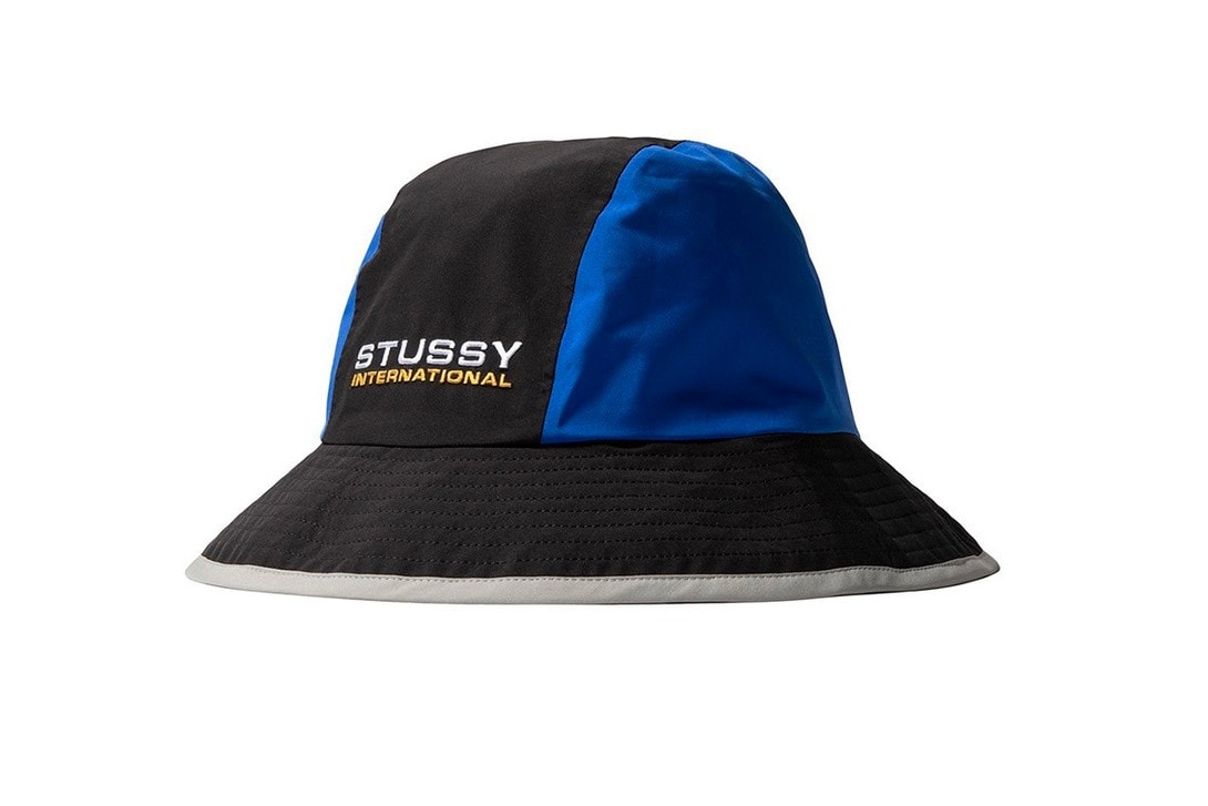stussy gore-tex fall capsule collaboration shell jacket pants bucket hat waterproof release info 