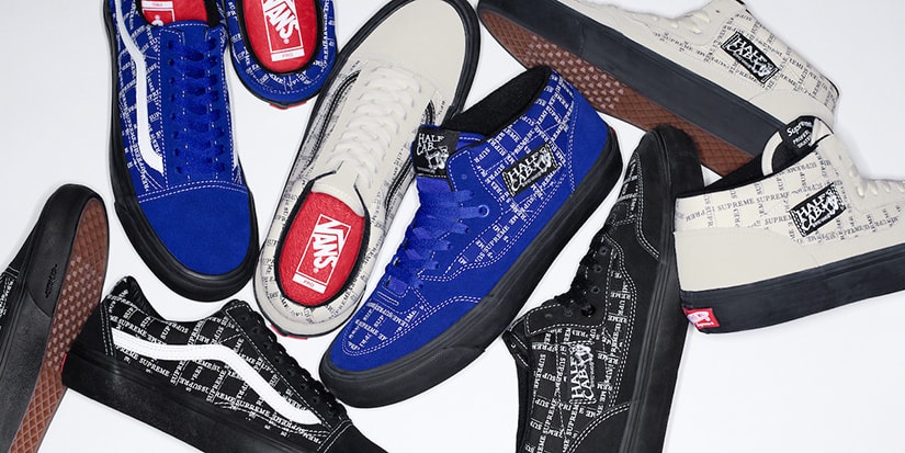 Vans x Supreme Half Cab & Old Skool Pro Release | Hypebae