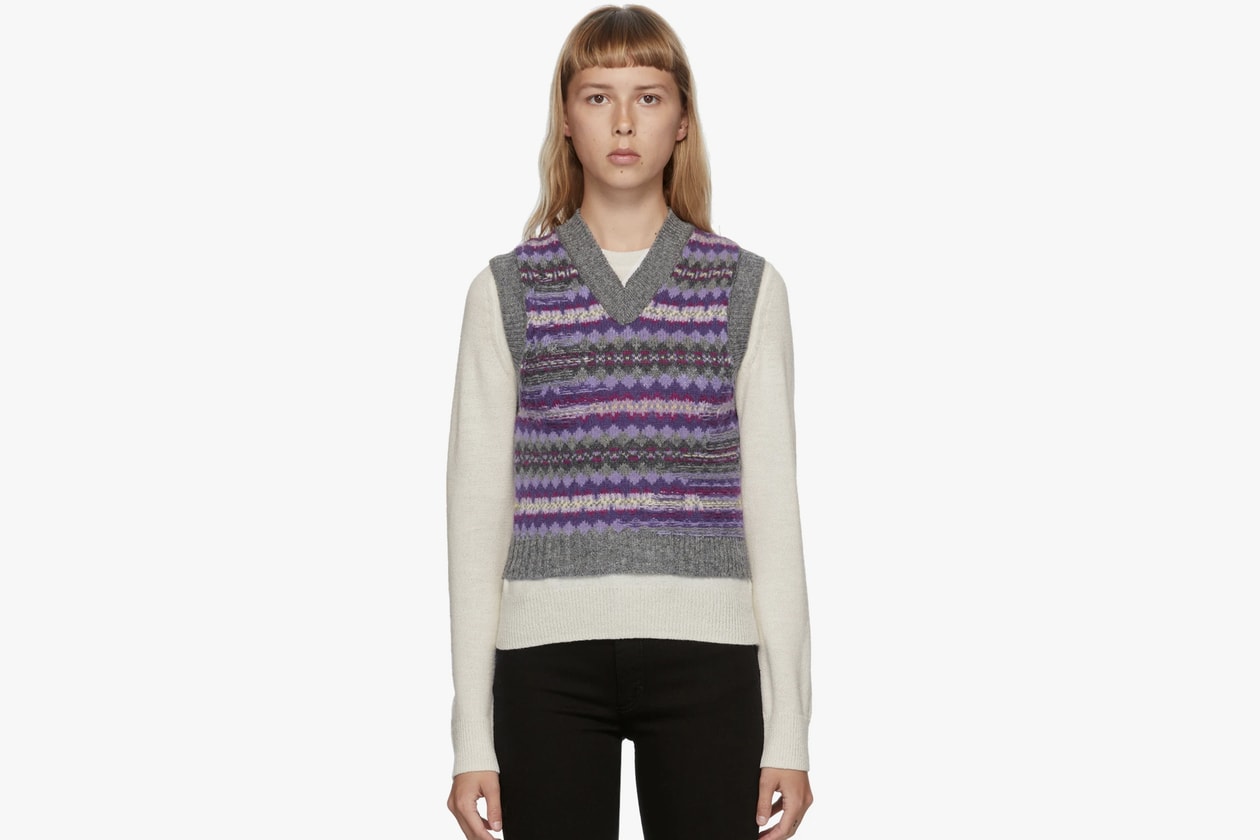 Where to buy best Sweater Vest Trend Acne Studios Miu Miu COS Marc Jacobs Knit Fall Winter