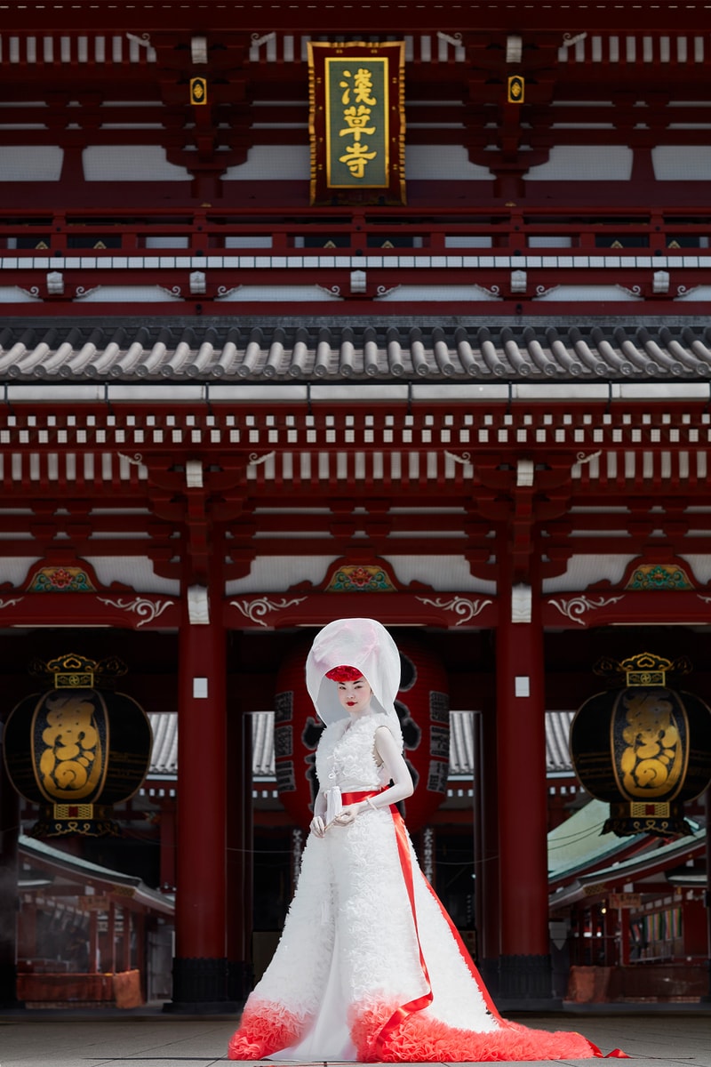 japanese wedding dress designers Tokyo dressmaker crafts gorgeous wedding gowns from old kimono fabric Photos