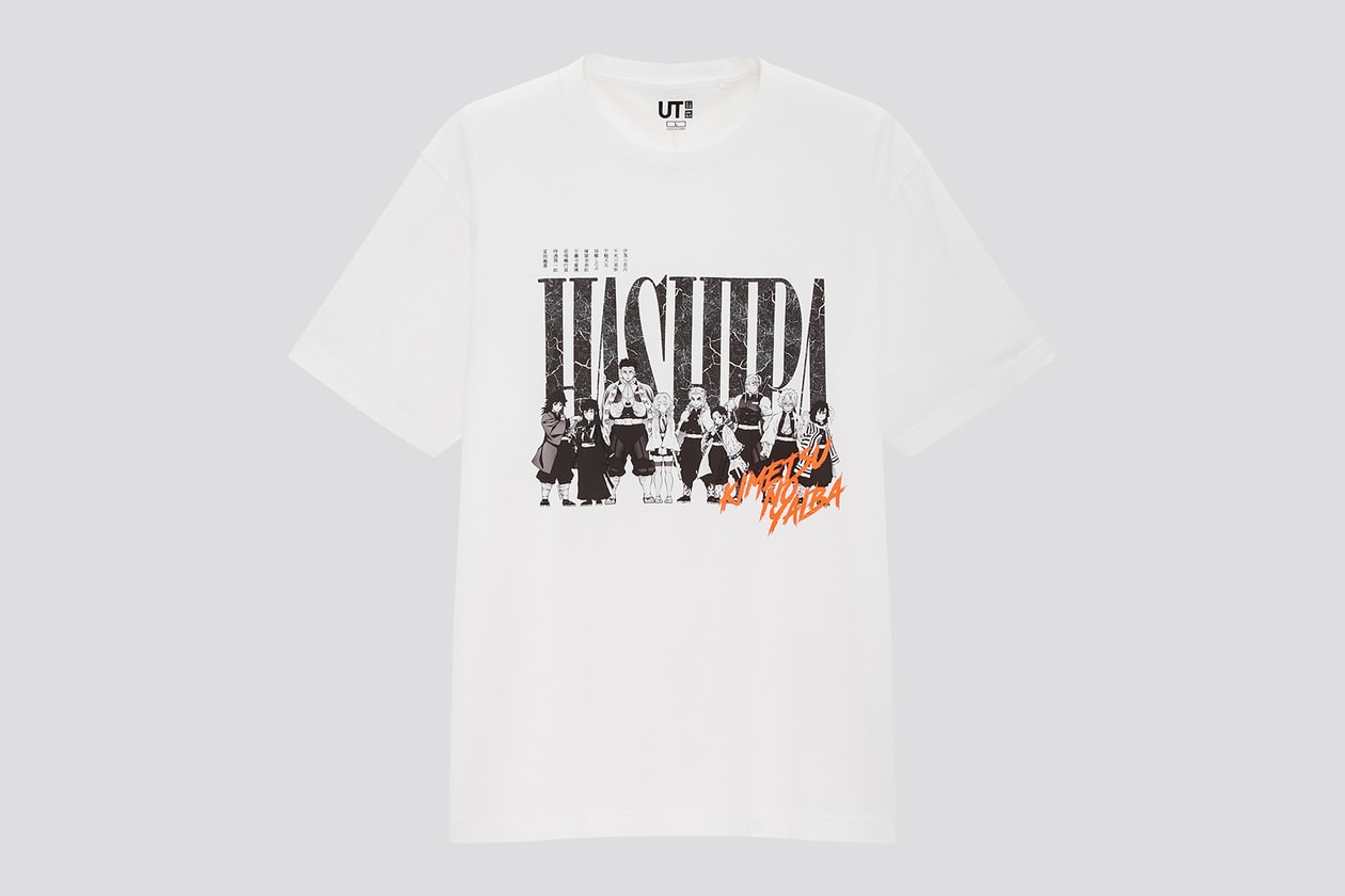 uniqlo ut demon slayer kimetsu no yaiba t-shirts bags second drop collaboration anime manga release tanjiro kamado