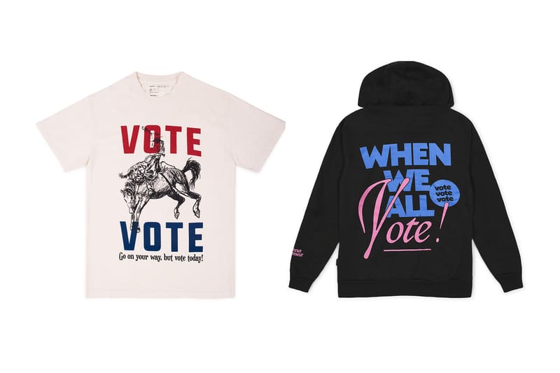 Selena Gomez, Hood By Air and More Design Merch to Encourage Voting