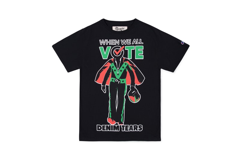 When We All Vote x Dover Street Market Voting Merch Selena Gomez Hoodie Matt McCormack T-Shirt