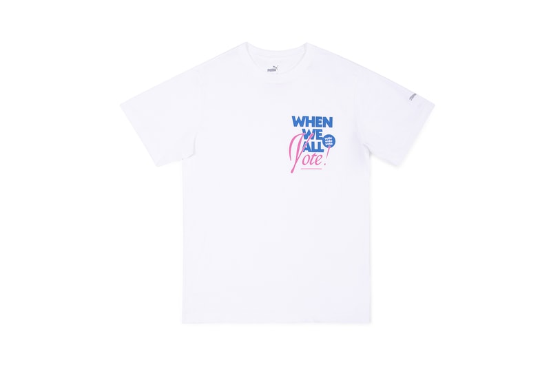 When We All Vote x Dover Street Market Voting Merch Selena Gomez Hoodie Matt McCormack T-Shirt