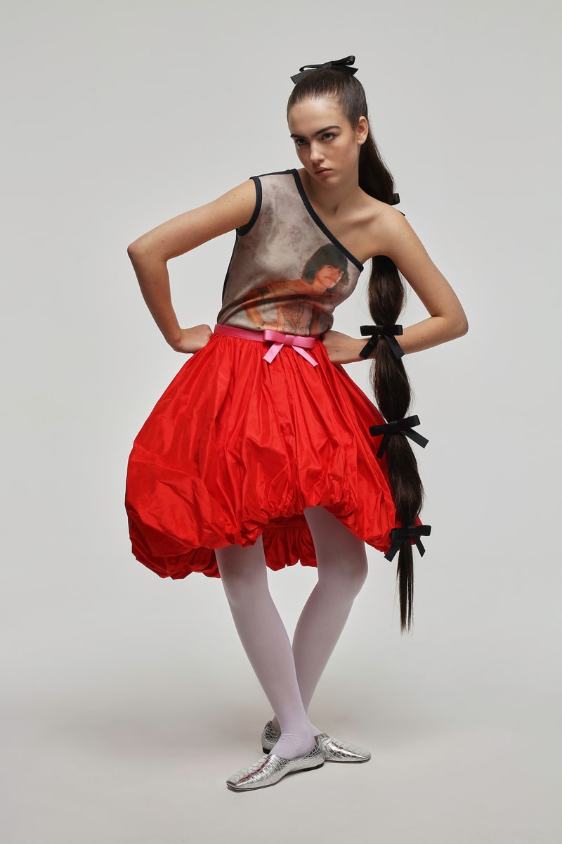 Ashley Williams Spring/Summer 2021 Lookbook Collection Prints Britannia Sex Purell Print COVID-19