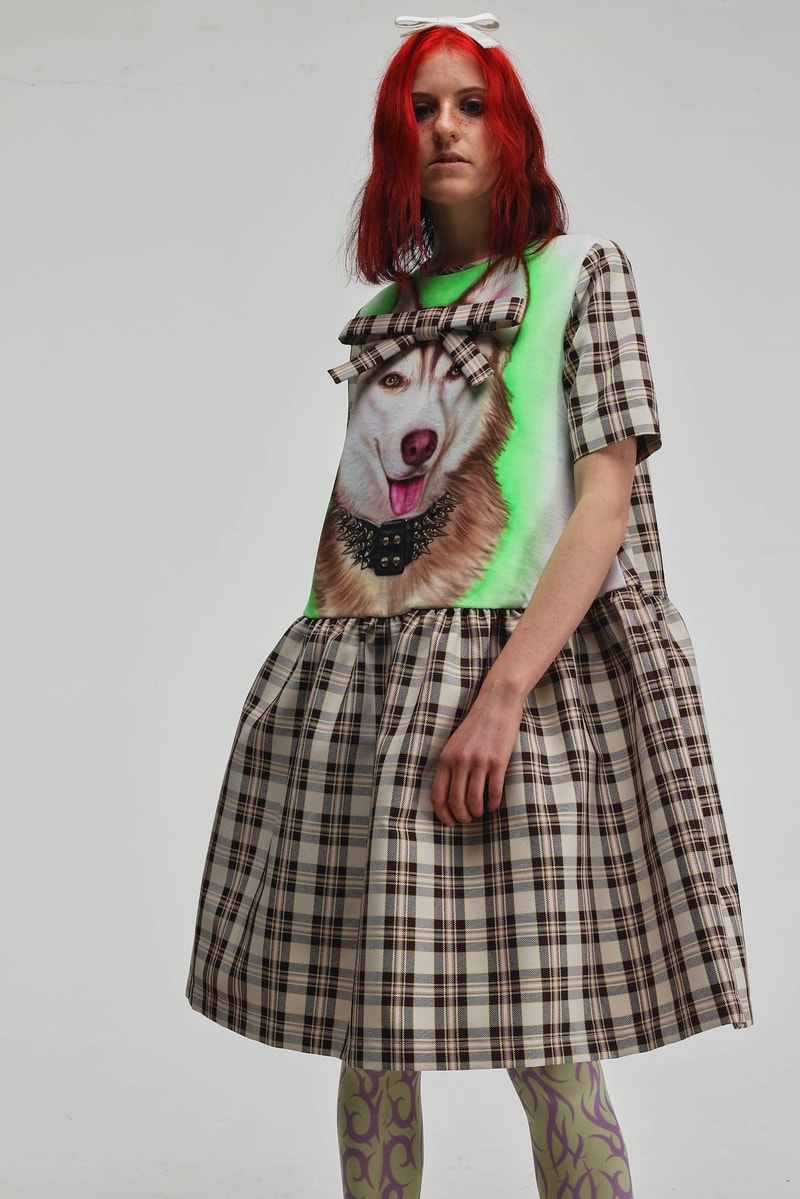 Ashley Williams Spring/Summer 2021 Lookbook Collection Prints Britannia Sex Purell Print COVID-19