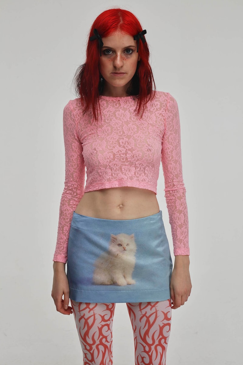 Ashley Williams Spring/Summer 2021 Lookbook Collection Prints Britannia Sex Purell Print COVID-19
