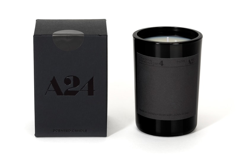 a24 film-themed joya genre candles home scents restock horror thriller noir sci fi rom com