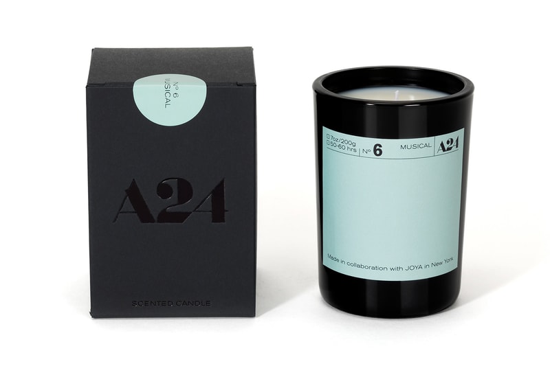 a24 film-themed joya genre candles home scents restock horror thriller noir sci fi rom com
