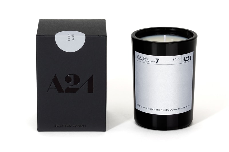 a24 film-themed joya genre candles home scents restock horror thriller noir sci fi rom com