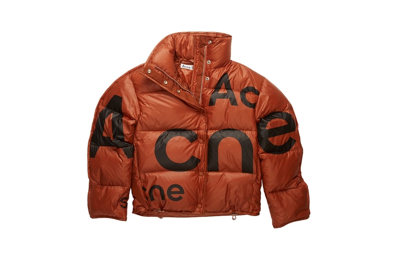 acne studios fall winter puffer jackets collection outerwear