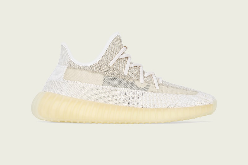 adidas kanye west yeezy boost 350 v2 natural colorway sneakerhead shoes footwear cream white