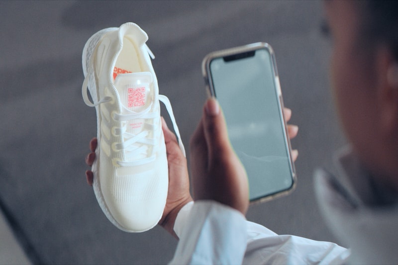 adidas ultraboost dna loop made to be remade sneakers sustainable recyclable white colorway orange footwear sneakerhead