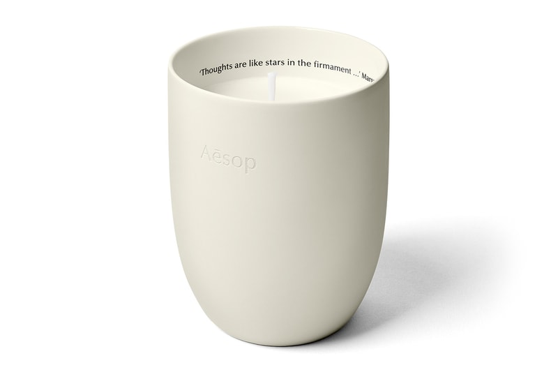 aesop aromatique candles ptolemy aganice callippus home scents release price info