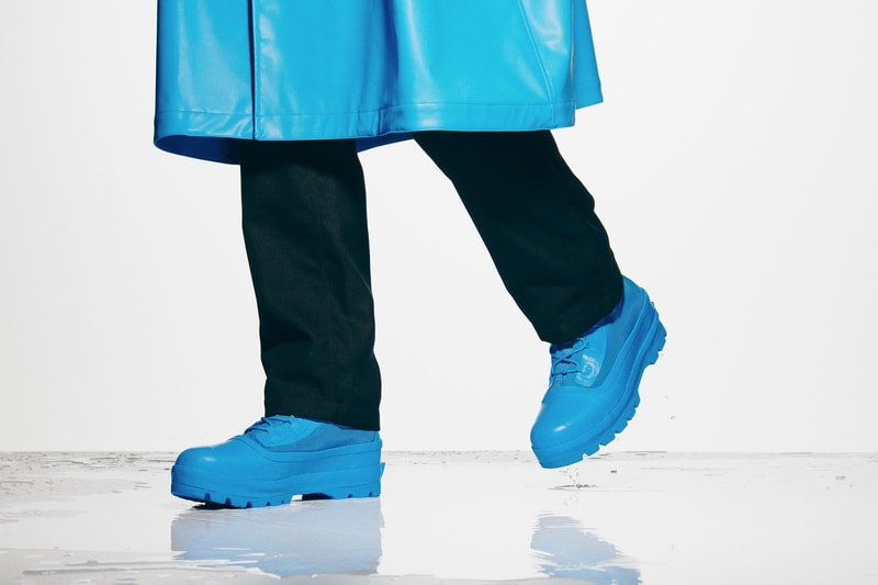 converse ambush collaboration season 2 chuck rubber boots blue