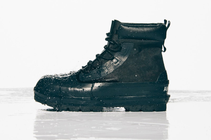 converse ambush collaboration season 2 chuck rubber boots blue