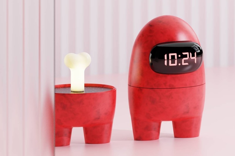 among us lamps clock usb home interior accessories technology video game