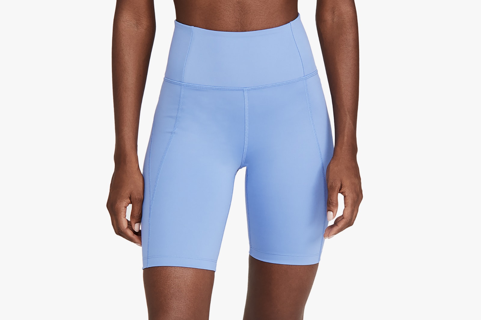best bike cycling shorts affordable high end nike fendi girlfriend collective pastel blue green white silver activewear sportswear 