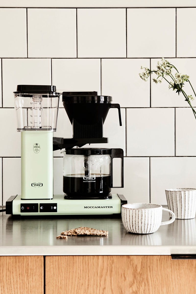 Moccamaster KBG Drip Coffee Brewer Machine Maker Pistachio Pastel Green