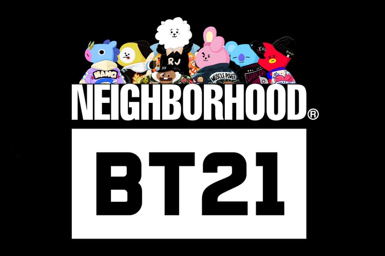 BTS' BT21 Taps NEIGHBORHOOD for Hoodie and T-Shirt Collaboration