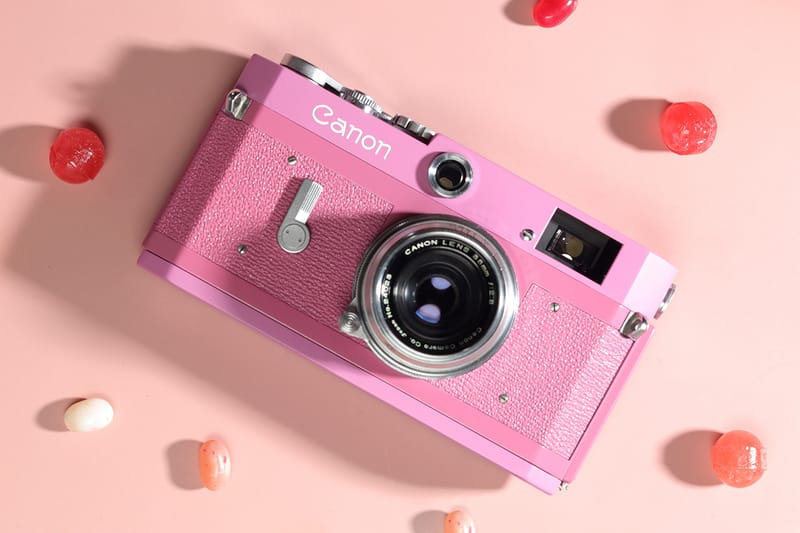 This Custom Canon P Camera Is Reimagined in "Rosy Pink"
