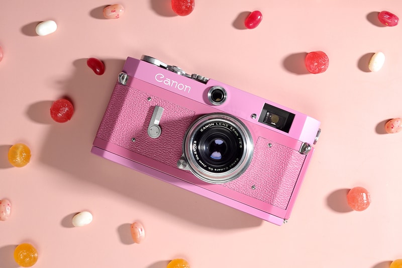 Canon P Camera Customized Rosy Pink Rangefinder Film Old Shueido Camera Taiwan Taipei Photography