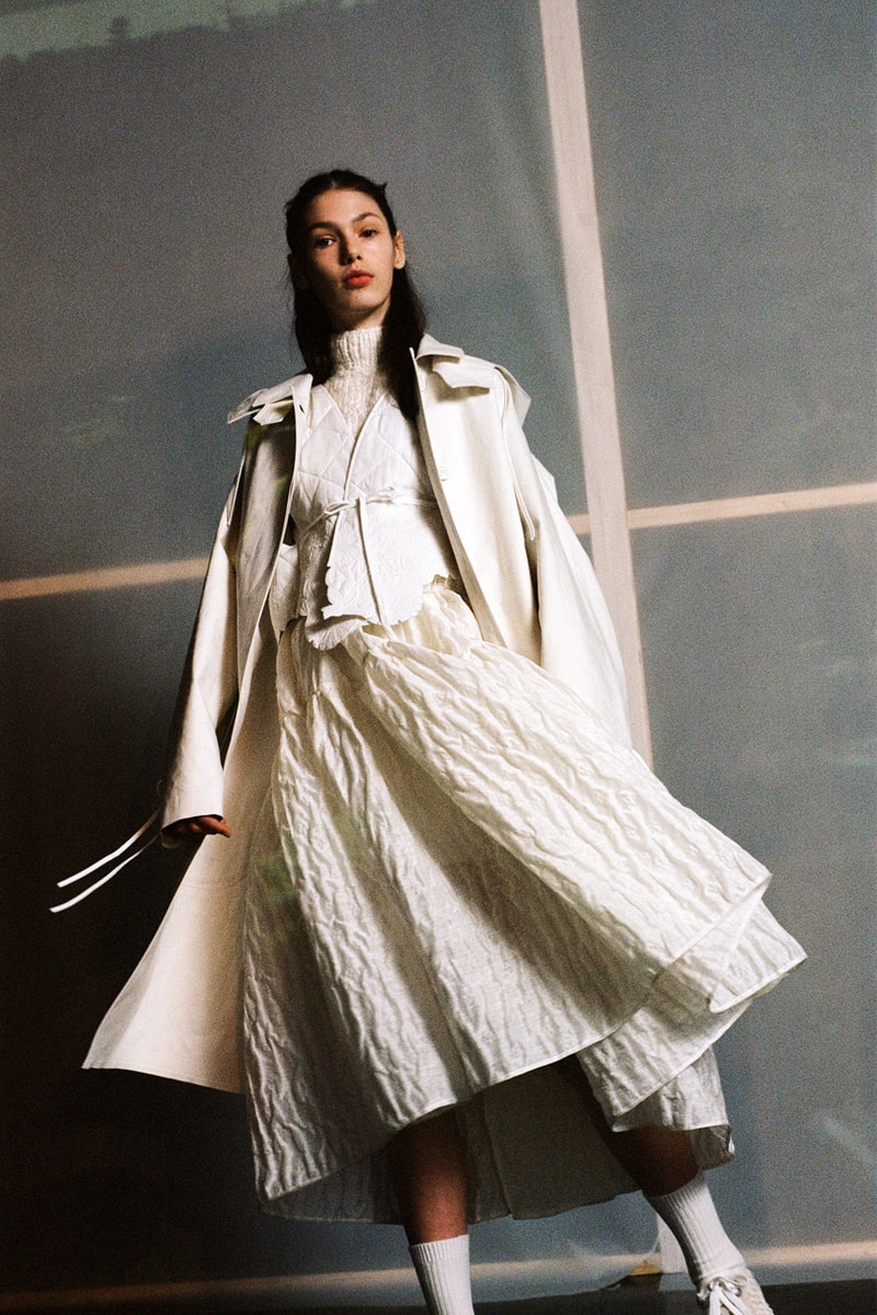 cecilie bahnsen mackintosh fall winter coats collaboration outerwear price release