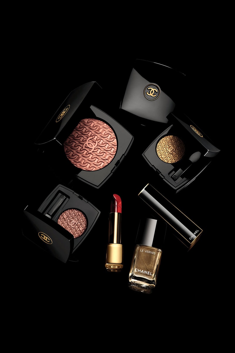 chanel beauty holiday collection lipsticks blush powders eyeshadows nail polish rouge allure le vernis 