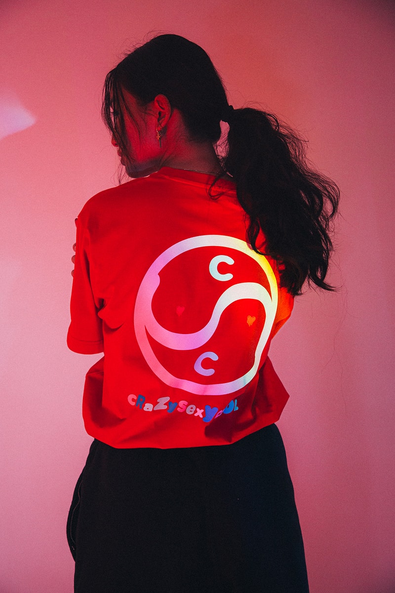 clot emotionally unavailable crazysexycool collaboration red tee