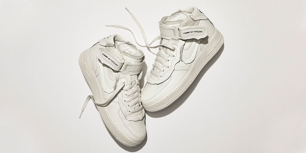 COMME des GARÇONS x Nike Air Force 1 Mid Release | Hypebae