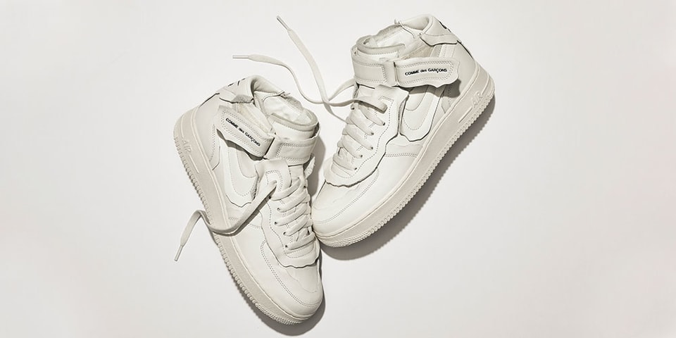 COMME des GARÇONS x Nike Air Force 1 Mid Release | Hypebae