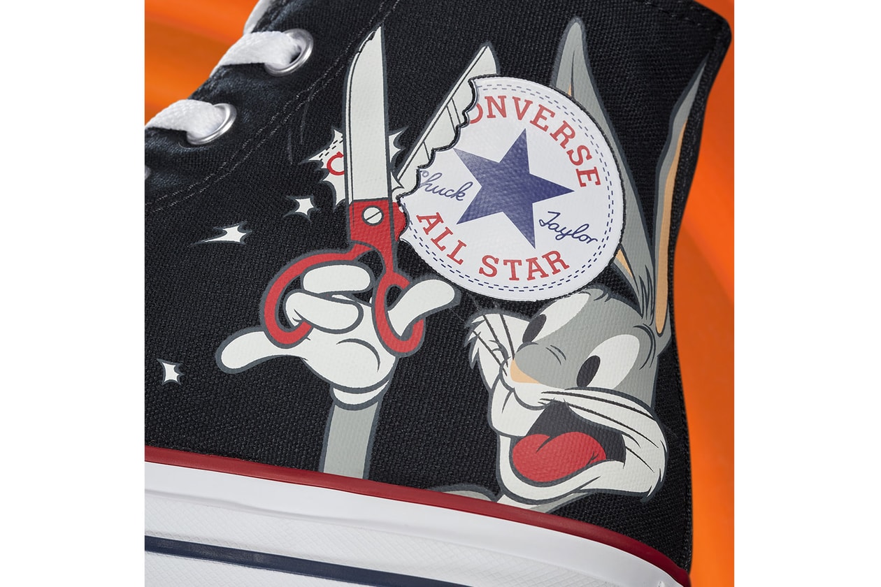 converse bugs bunny warner bros looney tunes chuck taylor all star 70 pro leather collaboration price release