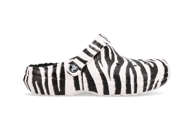 Crocs Introduces Fuzzy, Warm Zebra Print and Tie-Dye Clogs