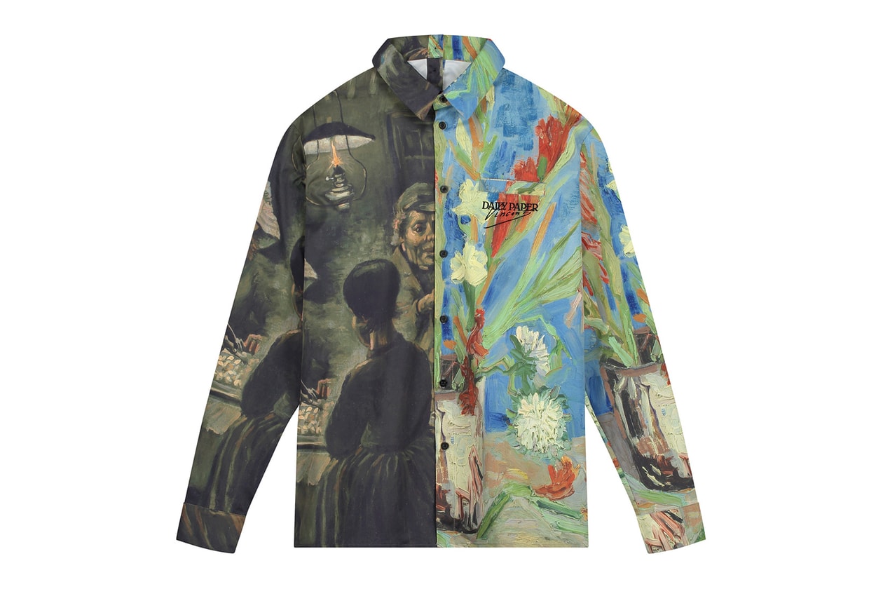 daily paper vincent van gogh museum hoodies puffer jackets beanies collaboration campaign release info