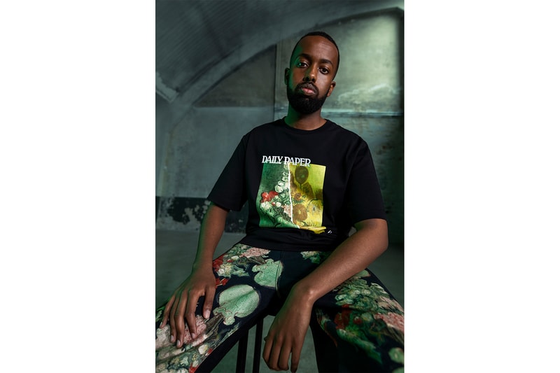 daily paper vincent van gogh museum hoodies puffer jackets beanies collaboration campaign release info