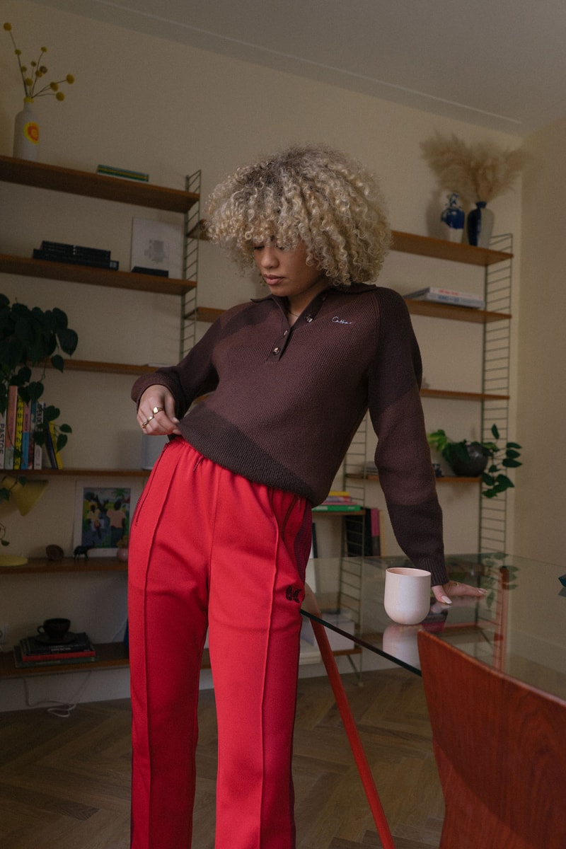 danielle cathari deconstructed knit sweater oatmeal blue bright orange fall winter release