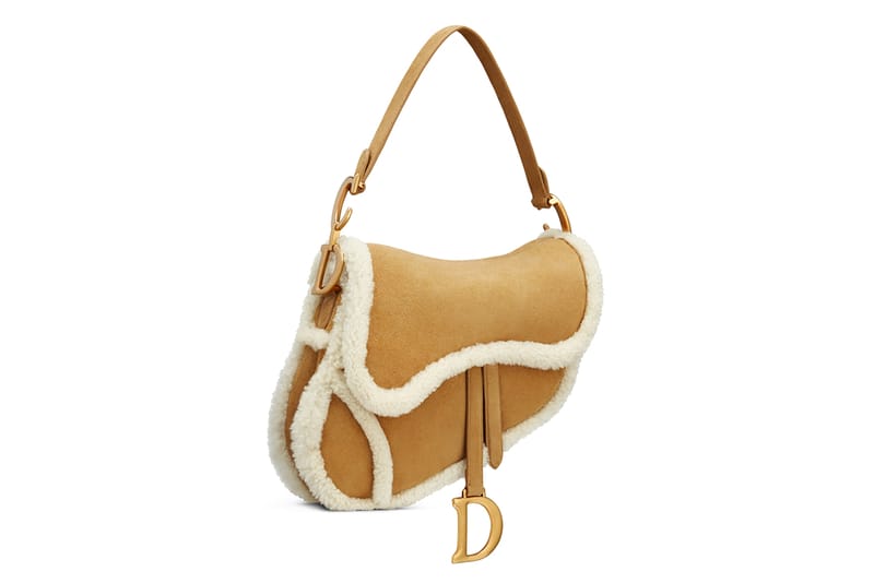 The Dior Saddle Bag Is Updated in Fall-Ready Shearling
