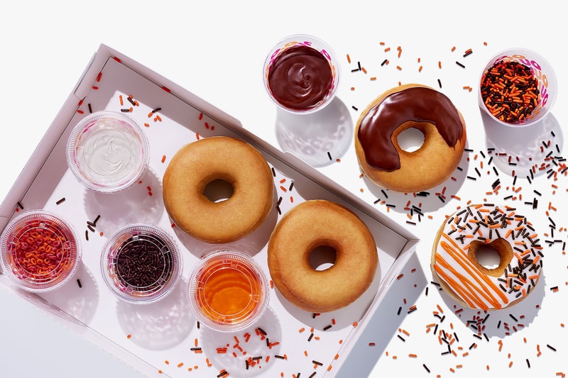 dunkin donuts spicy ghost pepper halloween diy spider food release where to buy